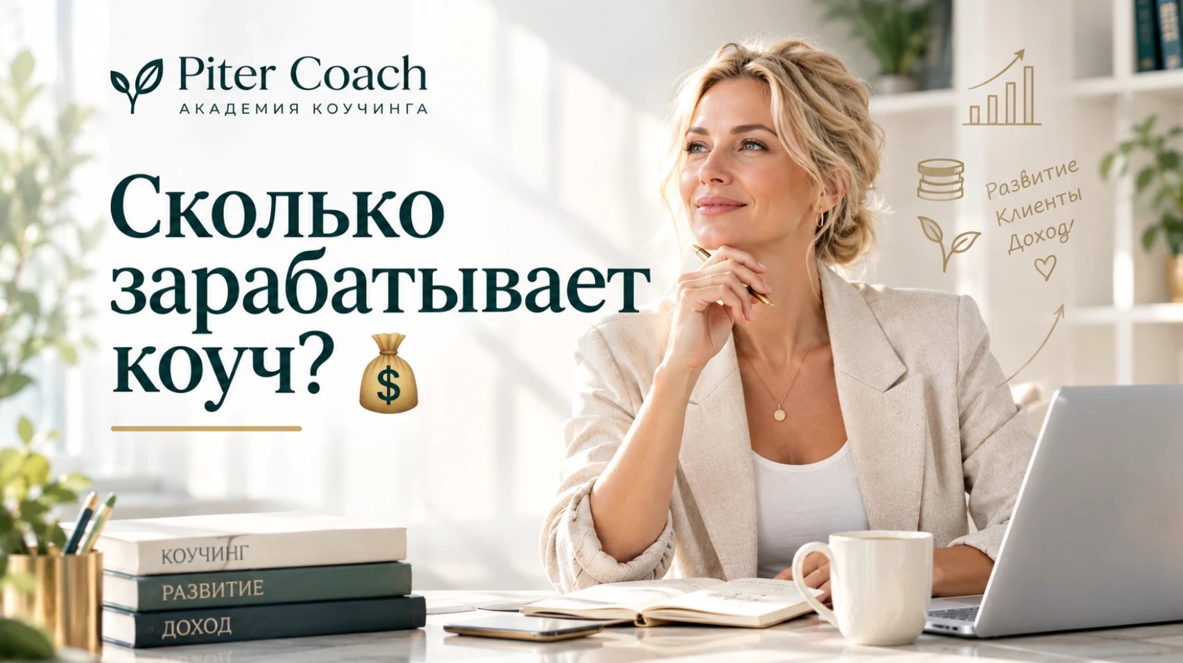 Сколько зарабатывает коуч в 2026 году: цифры, форматы и путь к стабильному доходу