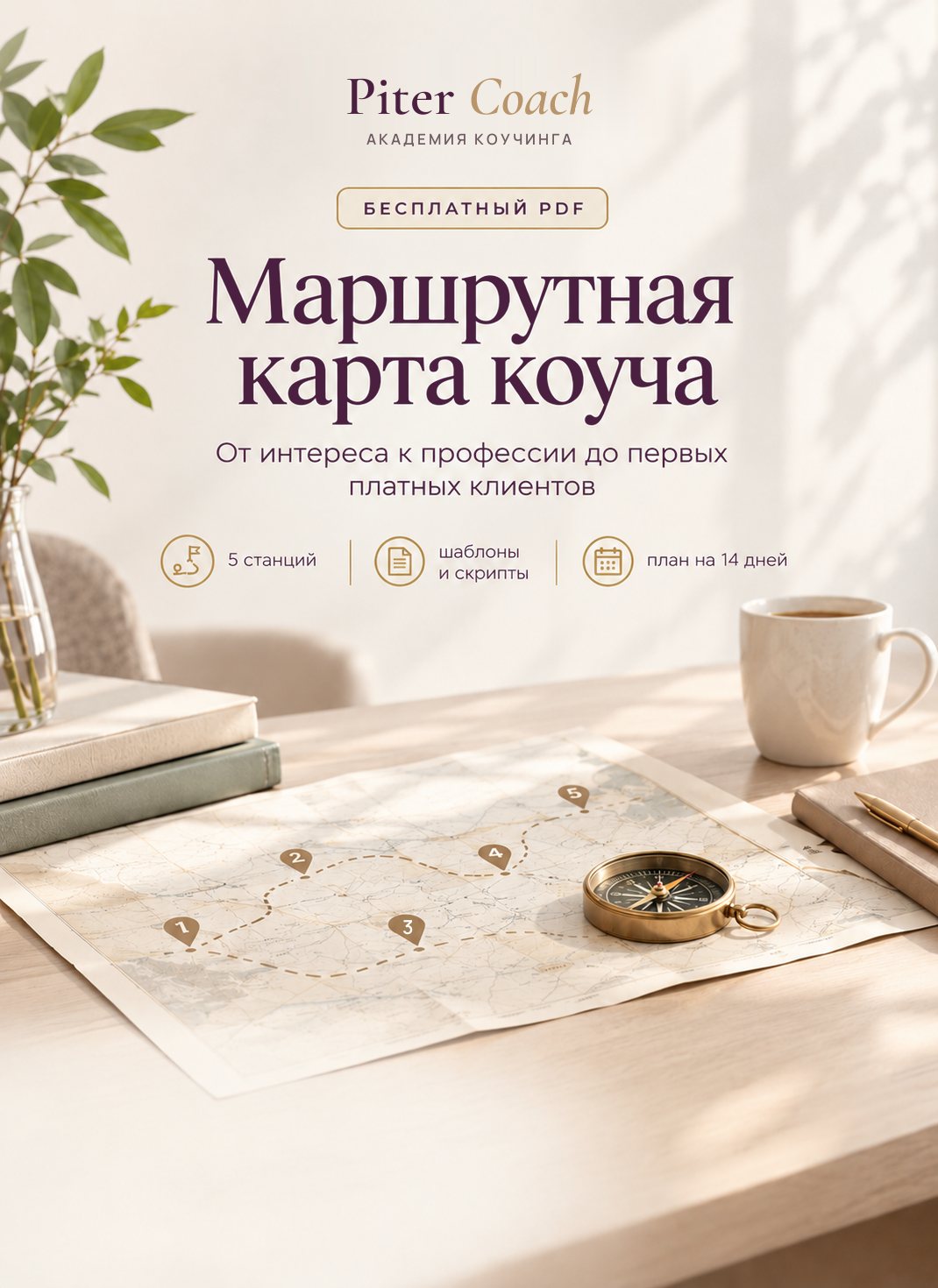 Обложка PDF «Маршрутная карта коуча»